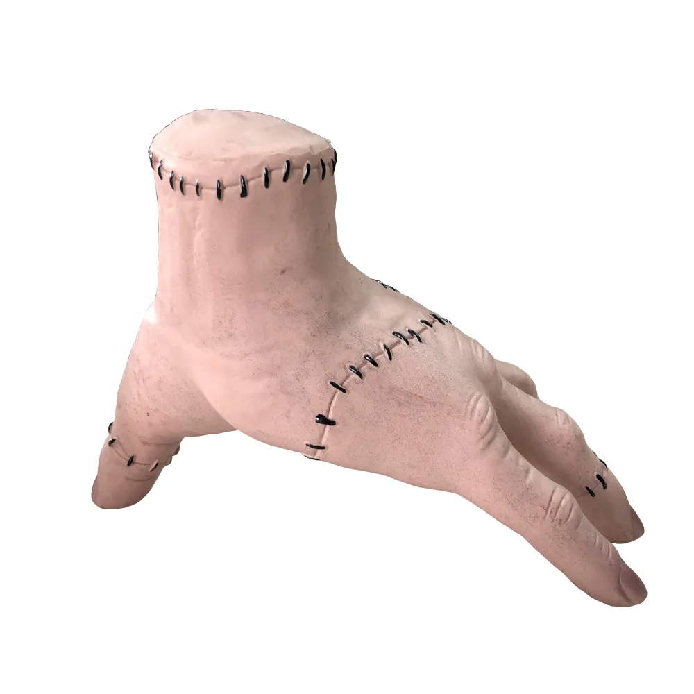 Wednesday Addams PVC Thing Hand Cosplay Addams Family Figurine Home Decor Desktop Crafts Halloween Party Costume Props Wednesday Addams PVC Thing Hand Cosplay Addams Family Figurine Home Decor Desktop Crafts Halloween Party Costume Props
