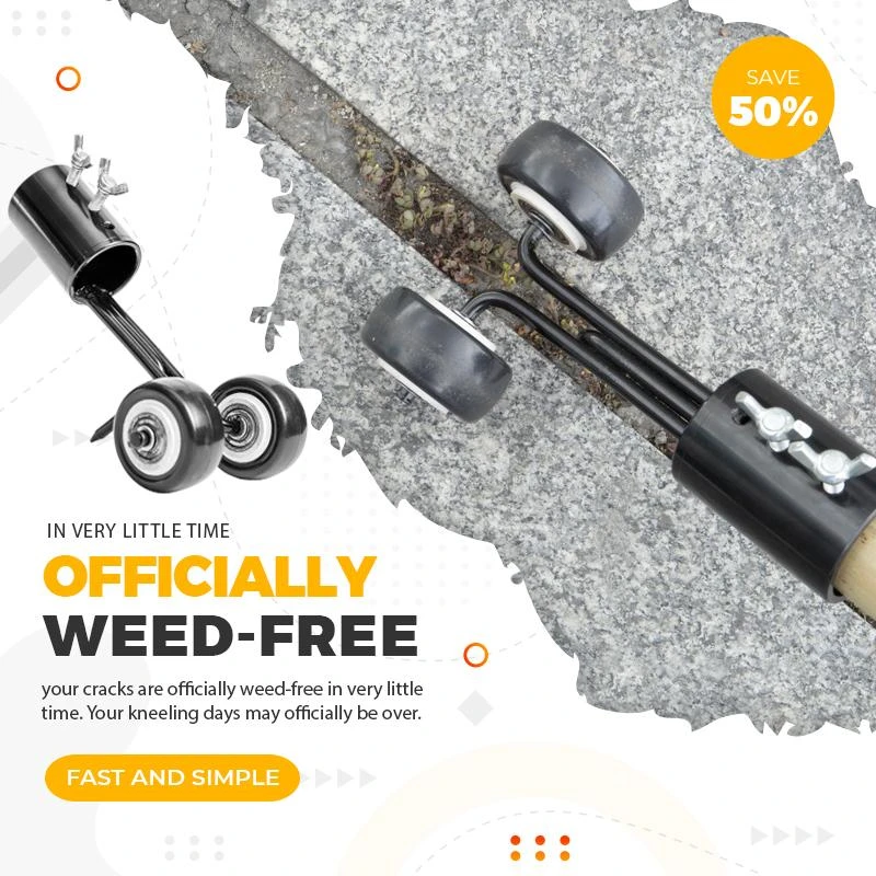 Weed Snatcher Gardening Tool with Rod