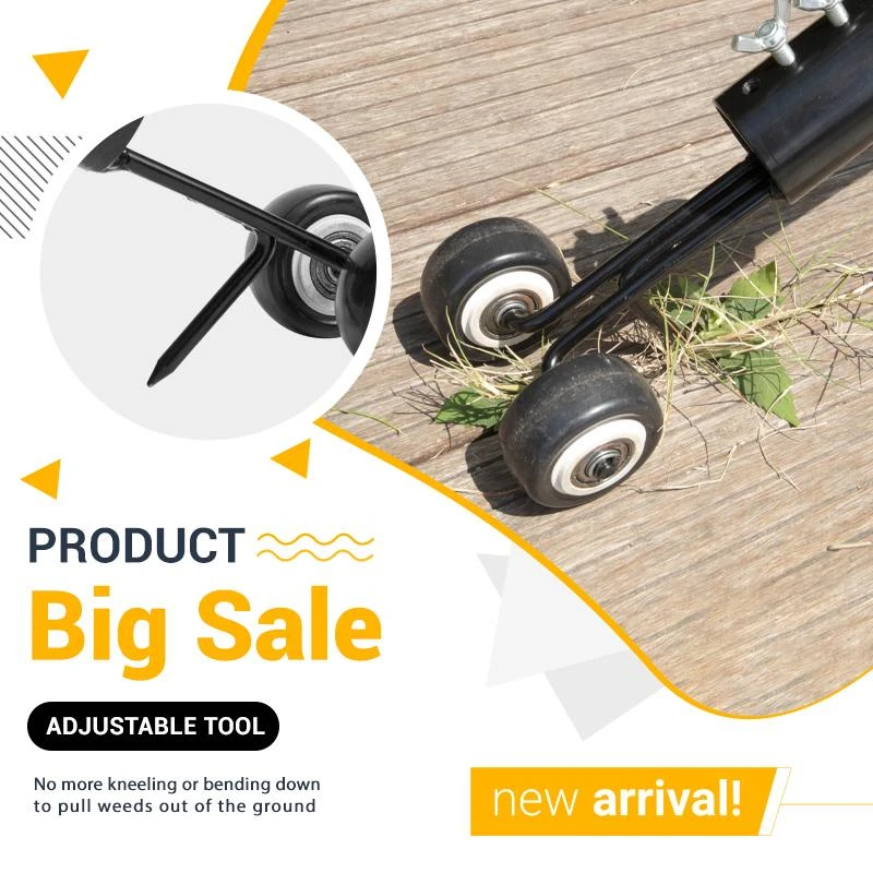 Weed Snatcher Gardening Tool with Rod