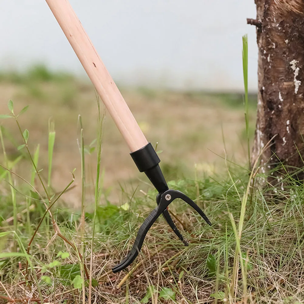 Weeding Head Replacement Claw Foot Pedal Weed Puller Stand Up Gardening Digging Weeder Alone Root Remover And Alone