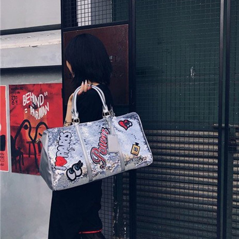Weekend Duffle Bag Sequin Design