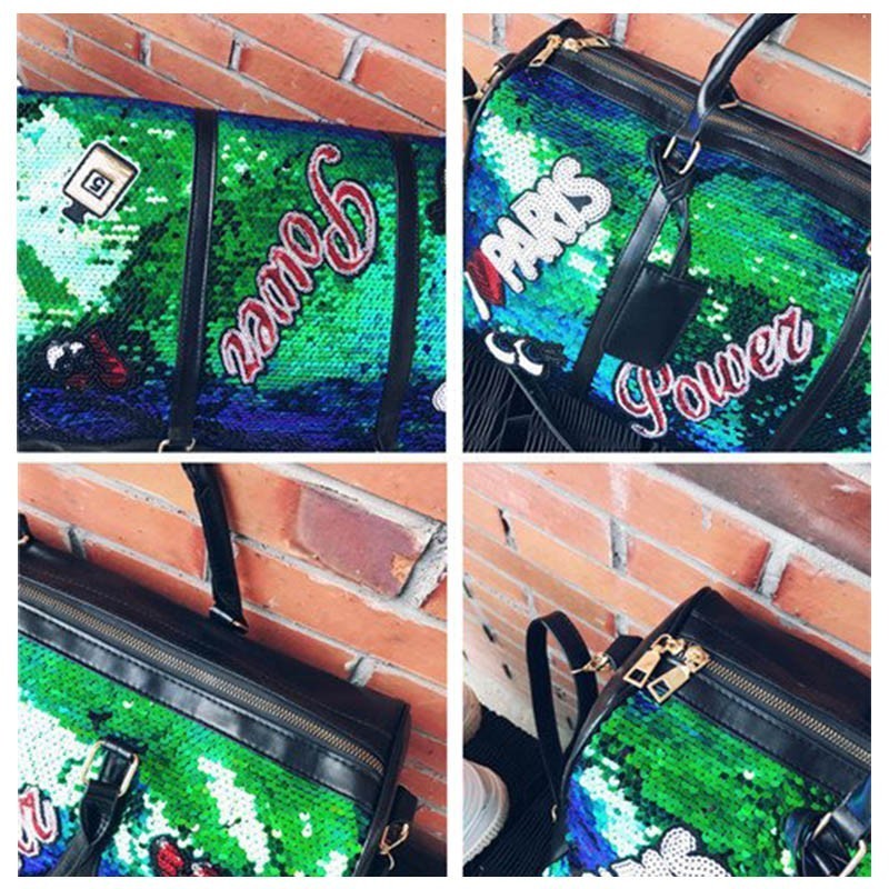 Weekend Duffle Bag Sequin Design
