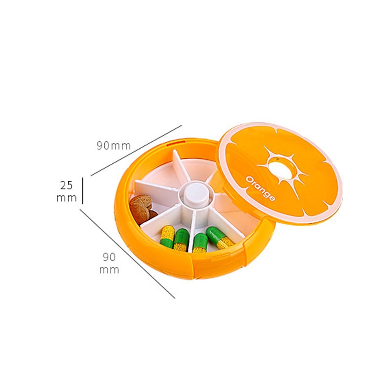 Weekly Pill Organizer Rotating Holder Weekly Pill Organizer Rotating Holder
