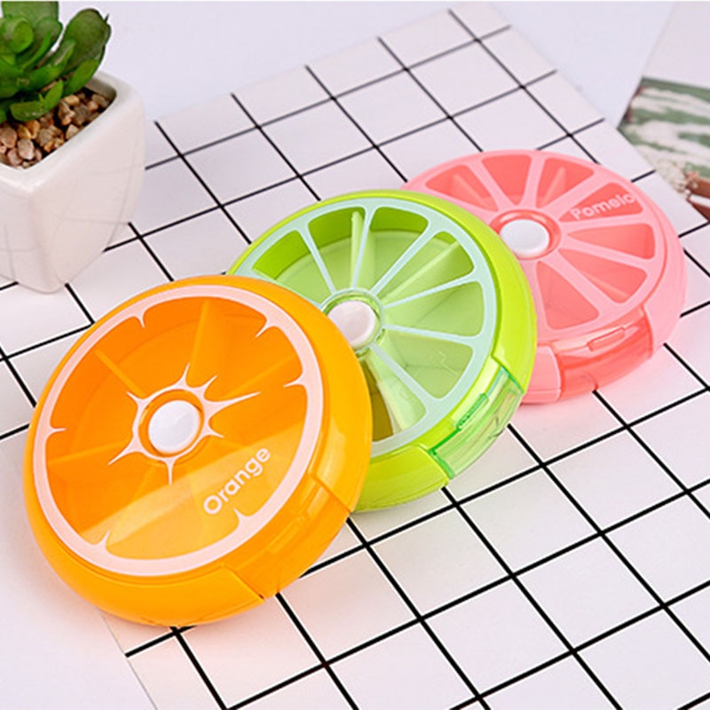 Weekly Pill Organizer Rotating Holder Weekly Pill Organizer Rotating Holder