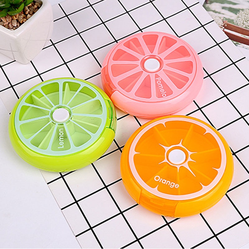 Weekly Pill Organizer Rotating Holder Weekly Pill Organizer Rotating Holder