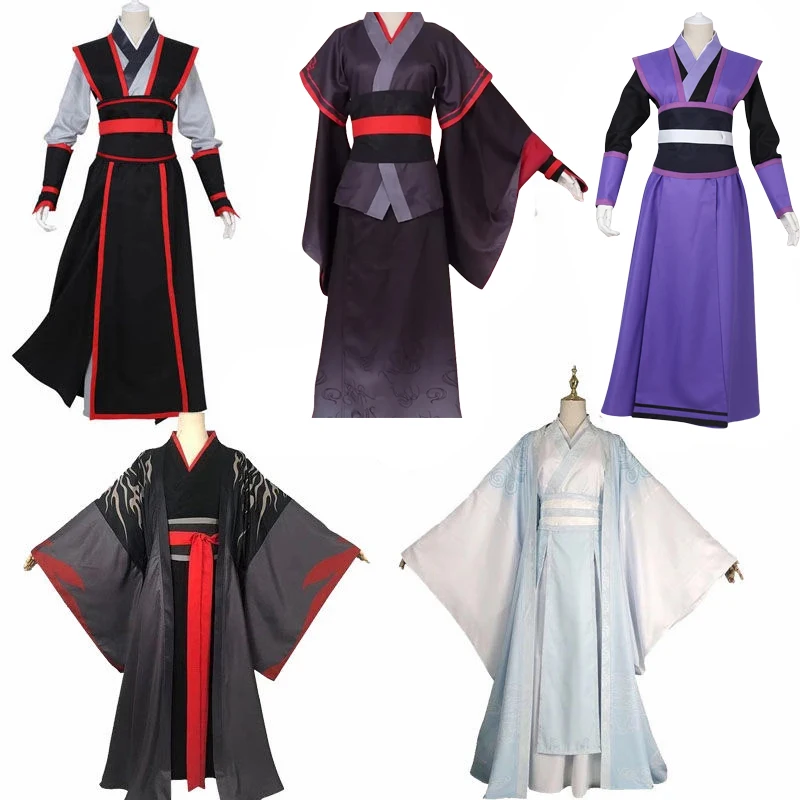 Wei Wuxian Cosplay Mo XuanYu Lan Wangji Costume Anime Grandmaster Of Demonic Cultivation Cosplay Mo Dao Zu Shi Costume Wei Wuxian Cosplay Mo XuanYu Lan Wangji Costume Anime Grandmaster Of Demonic Cultivation Cosplay Mo Dao Zu Shi Costume