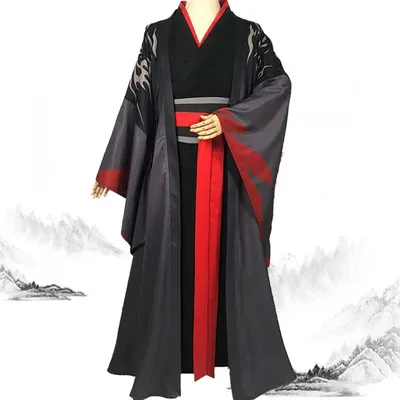 Wei Wuxian Cosplay Mo XuanYu Lan Wangji Costume Anime Grandmaster Of Demonic Cultivation Cosplay Mo Dao Zu Shi Costume