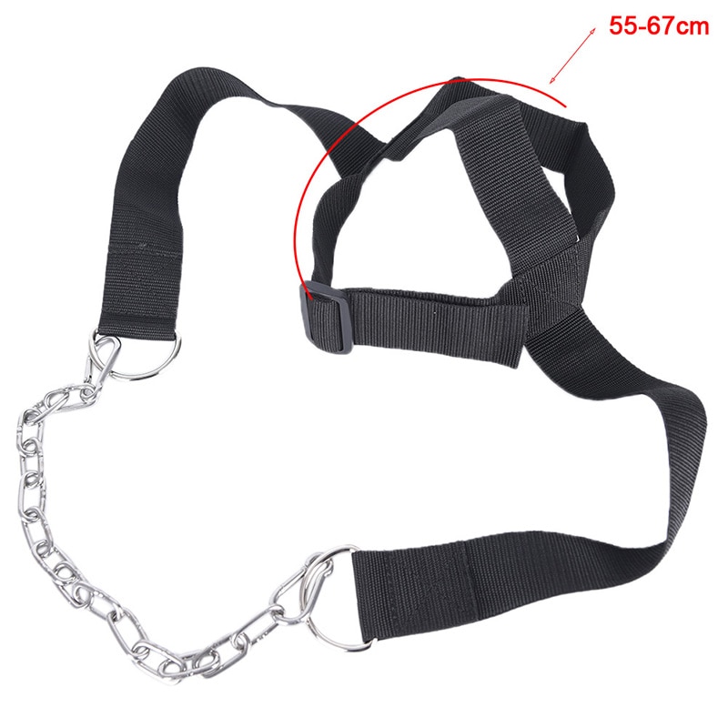 Weight Lifting Head Harness with Chain Weight Lifting Head Harness with Chain