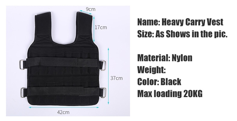 Weighted Vest Adjustable Workout Equipment Weighted Vest Adjustable Workout Equipment