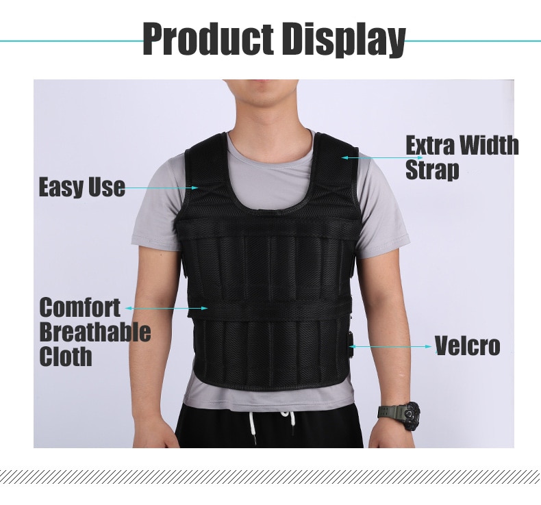 Weighted Vest Adjustable Workout Equipment Weighted Vest Adjustable Workout Equipment