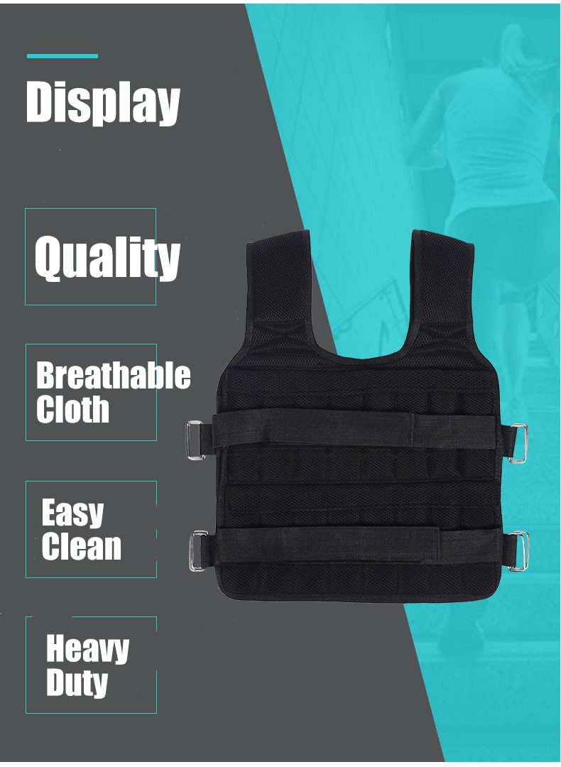 Weighted Vest Adjustable Workout Equipment Weighted Vest Adjustable Workout Equipment