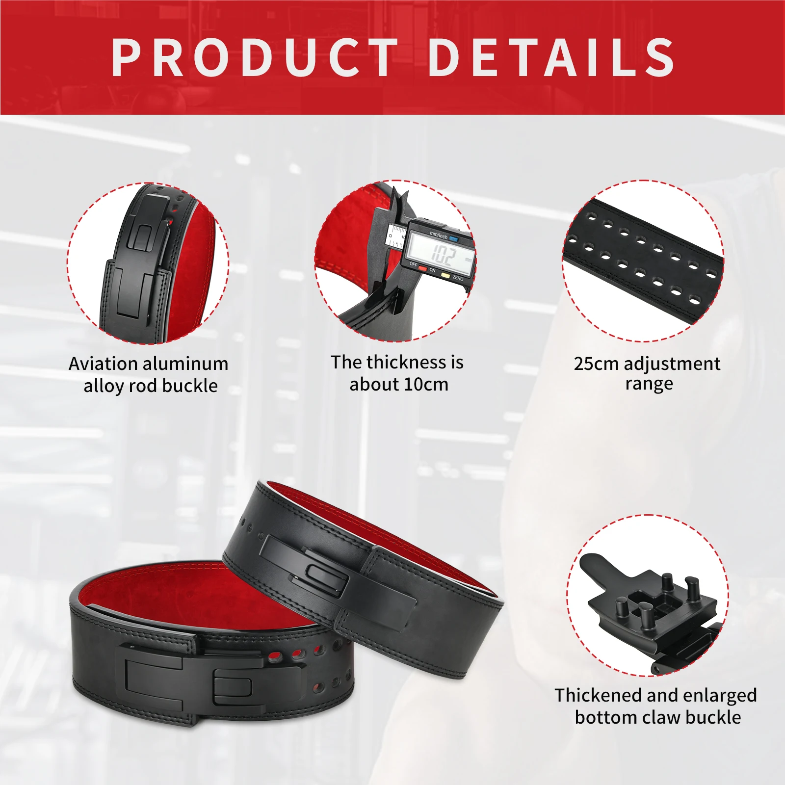 Weightlifting Wide Belt Fitness Protective Gear Powerlifting Belty Gym Barbell Squat Deadlift Strength Waist Support Weightlifting Wide Belt Fitness Protective Gear Powerlifting Belty Gym Barbell Squat Deadlift Strength Waist Support