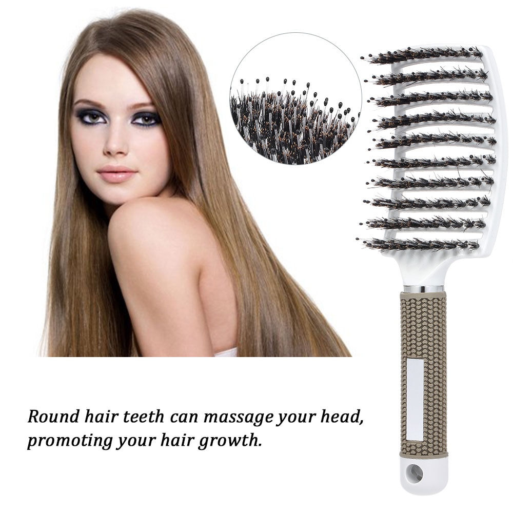Wet Hair Brush Nylon Bristles Tool Wet Hair Brush Nylon Bristles Tool