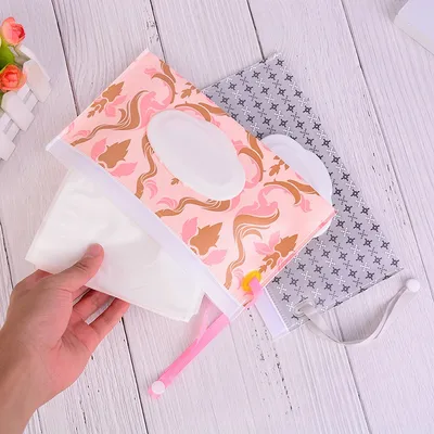 Wet Wipes Case Reusable Ziplock Bag Wet Wipes Case Reusable Ziplock Bag