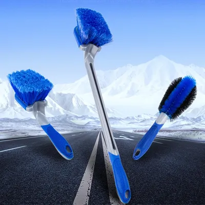 Wheel Tire Cleaning Brush Tool (3 pcs) Wheel Tire Cleaning Brush Tool (3 pcs)