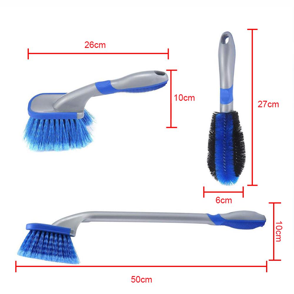 Wheel Tire Cleaning Brush Tool (3 pcs) Wheel Tire Cleaning Brush Tool (3 pcs)