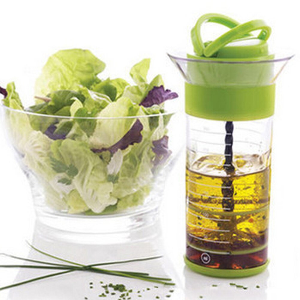 Whisk Type 300ml Salad Dressing Shaker