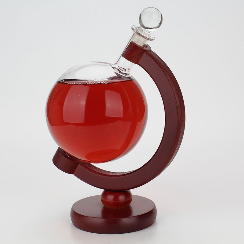 Whiskey Dispenser Glass Globe Pourer