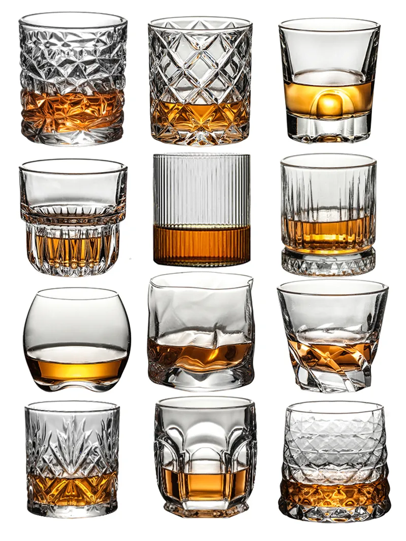 Whiskey Glasses,Scotch Glasses,Old Fashioned Whiskey Glasses/Perfect Gift for Scotch Lovers/Style Glassware for Whiskey Glasses,Scotch Glasses,Old Fashioned Whiskey Glasses/Perfect Gift for Scotch Lovers/Style Glassware for