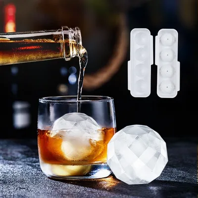 Whiskey Ice Ball Maker Ice Making Tray Whiskey Ice Ball Maker Ice Making Tray