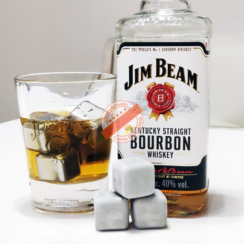 Whiskey Rocks Stainless Steel Ice Cubes Whiskey Rocks Stainless Steel Ice Cubes