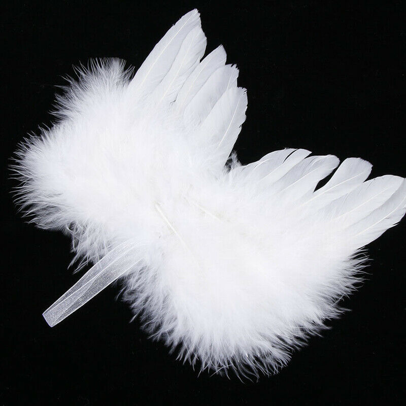 White Angel Wings Christmas Ornament (10 pcs) White Angel Wings Christmas Ornament (10 pcs)