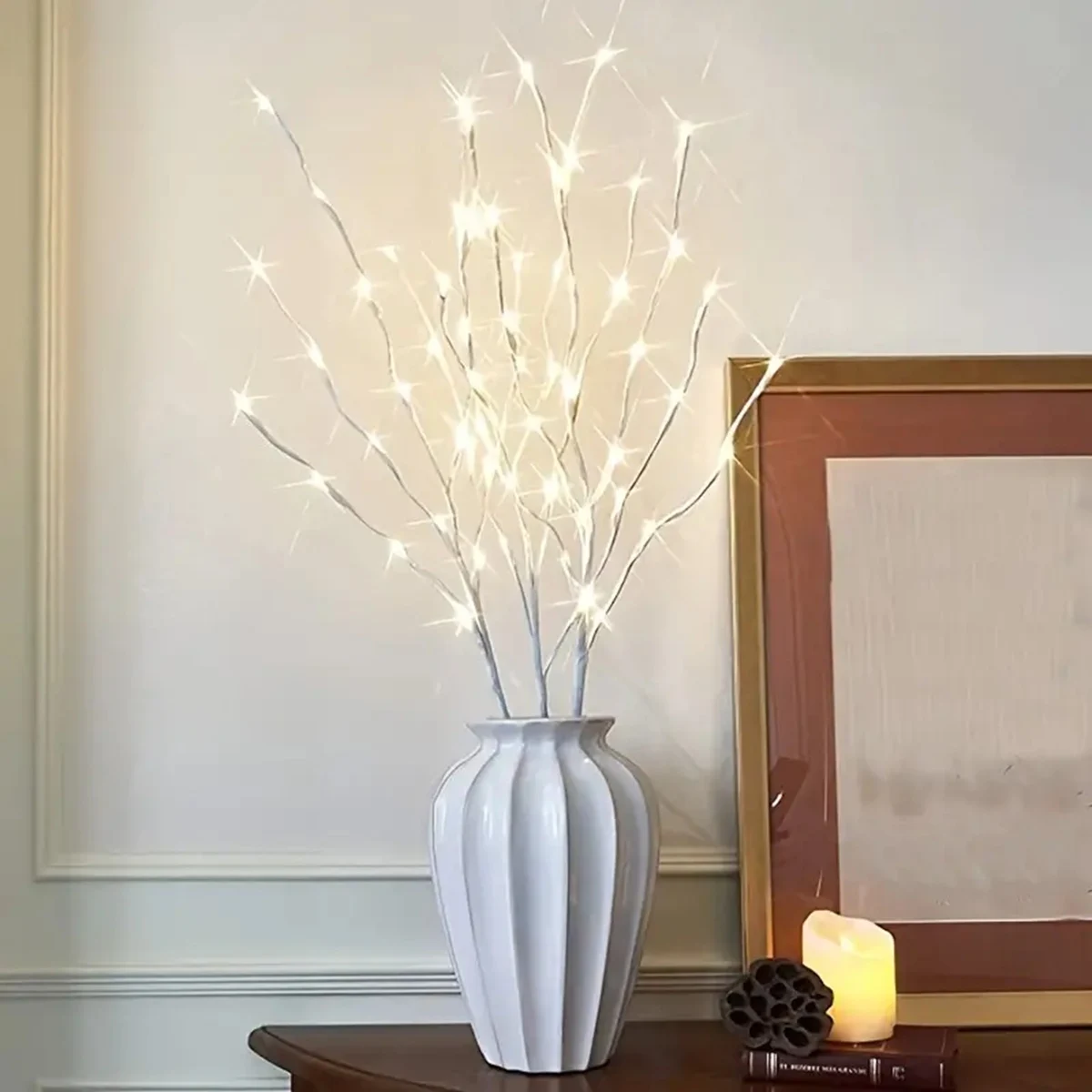 White Birch Branch Light LED Festive Lights Battery Operated For Christmas Party Wedding Decoration Twig Outdoor Lights White Birch Branch Light LED Festive Lights Battery Operated For Christmas Party Wedding Decoration Twig Outdoor Lights