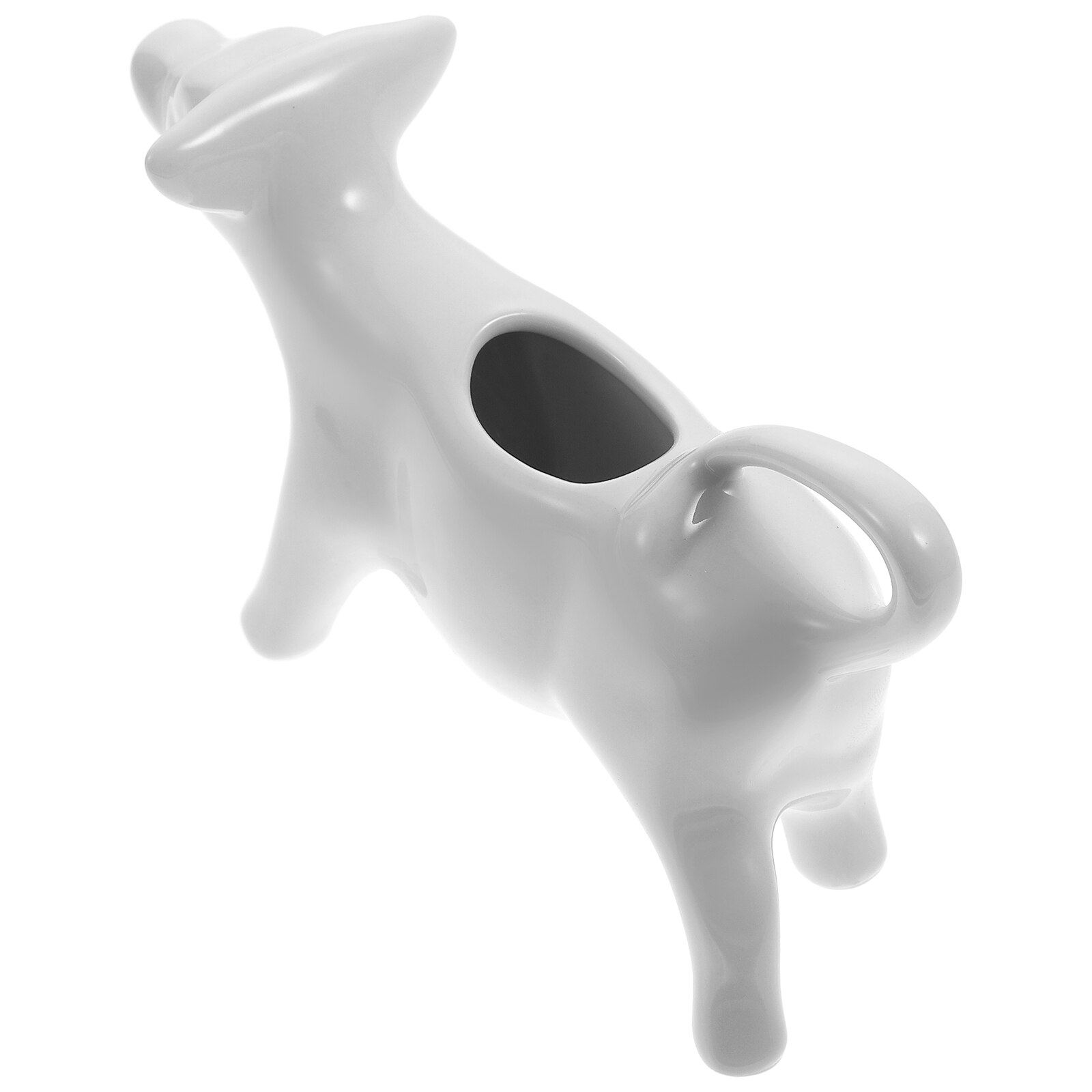 White Ceramic Cow Creamer Pitcher