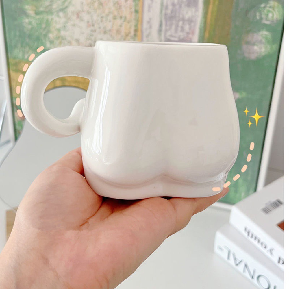 White Ceramic Fat Belly Mug White Ceramic Fat Belly Mug