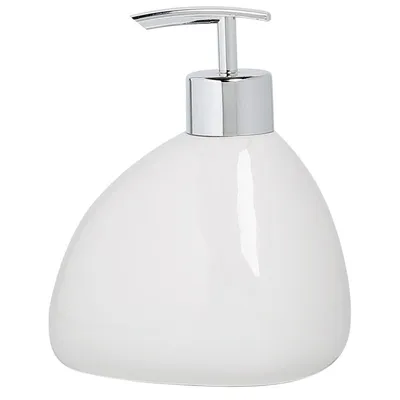 White Ceramic Soap Dispenser White Ceramic Soap Dispenser