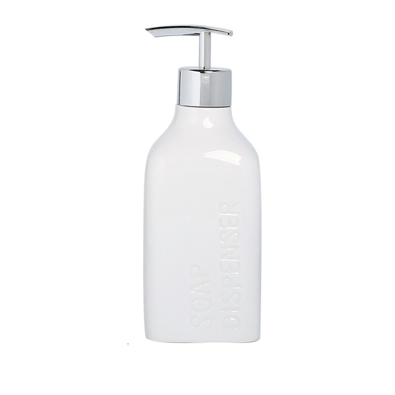 White Ceramic Soap Dispenser White Ceramic Soap Dispenser