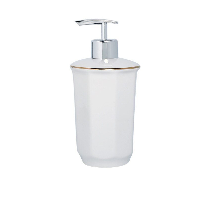 White Ceramic Soap Dispenser White Ceramic Soap Dispenser