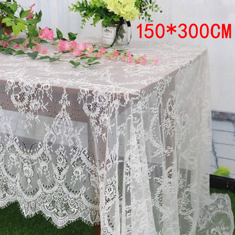 White Decor Lace Tablecloth White Decor Lace Tablecloth