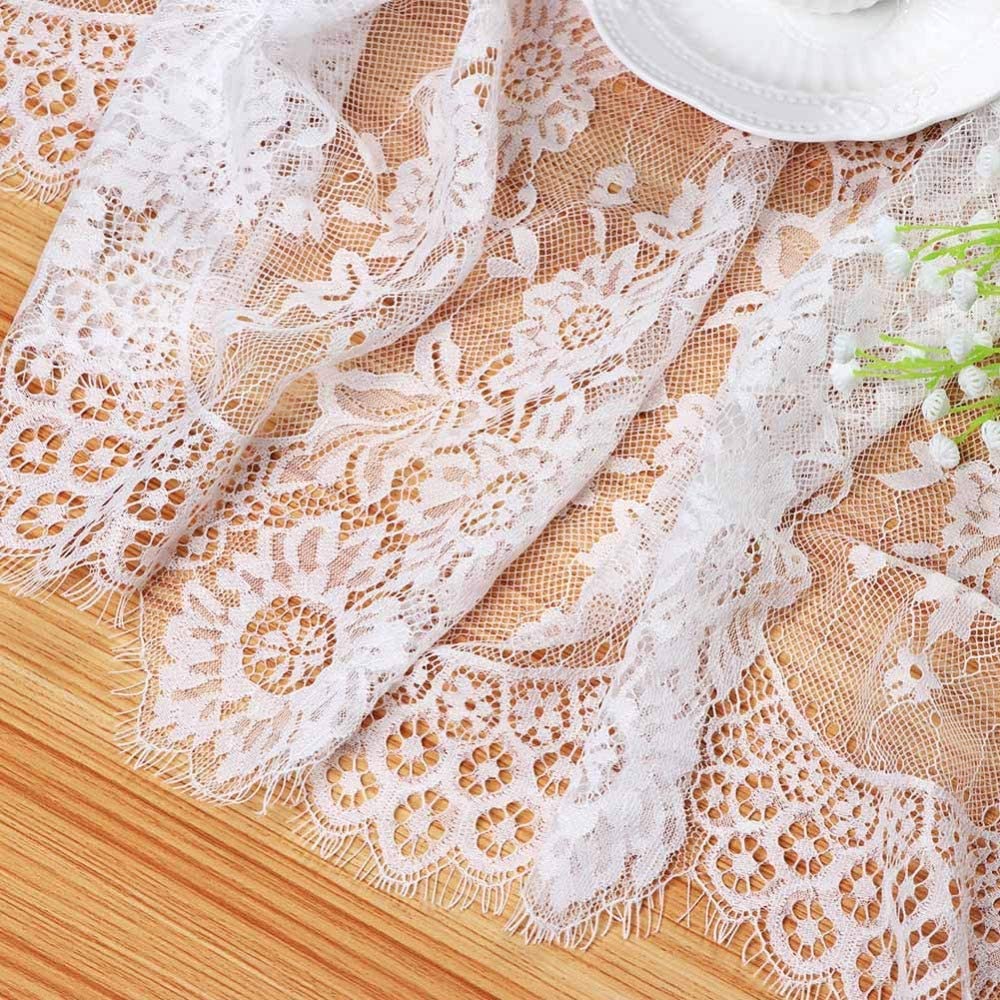 White Decor Lace Tablecloth White Decor Lace Tablecloth