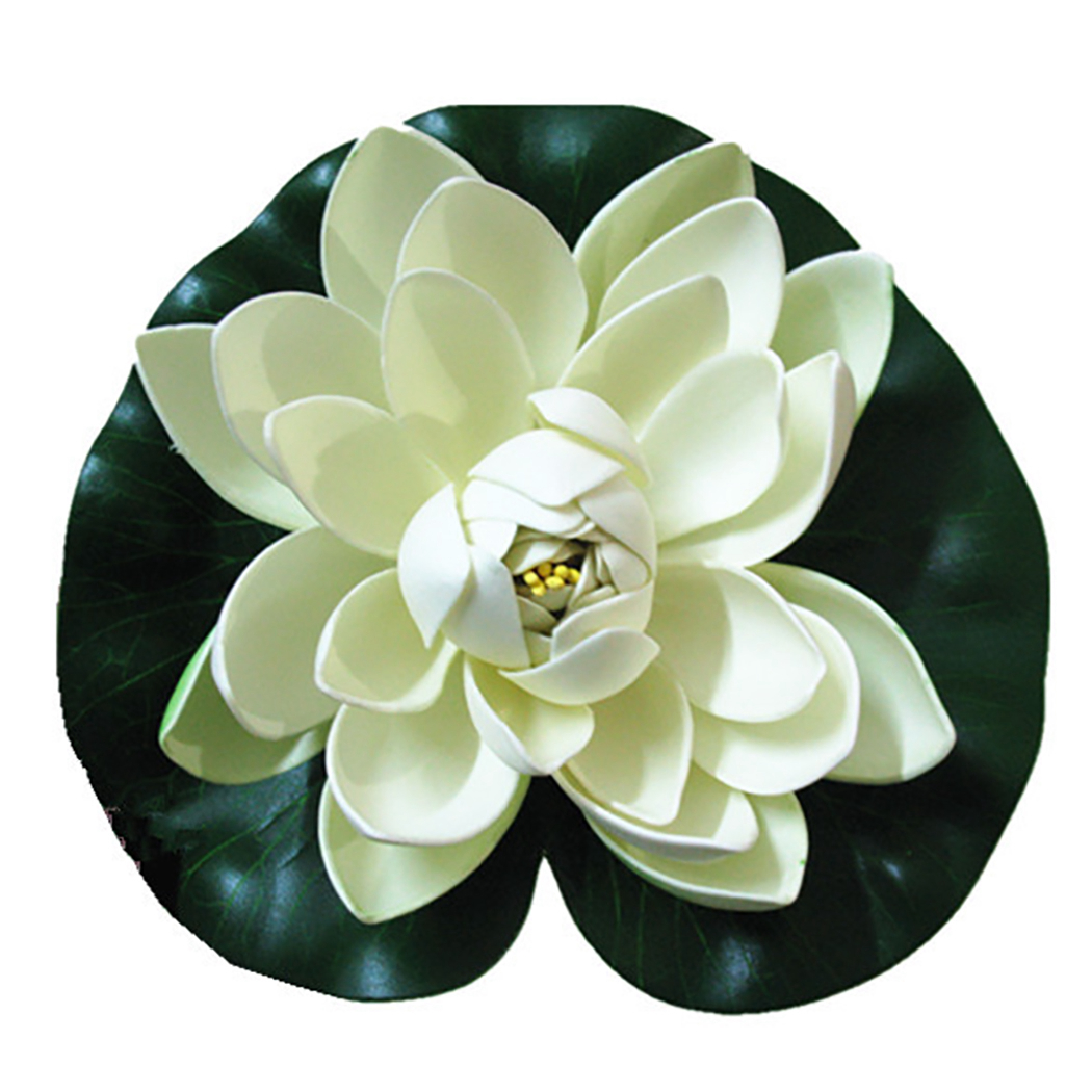 White EVA Artificial Floating Flowers (12pcs) White EVA Artificial Floating Flowers (12pcs)