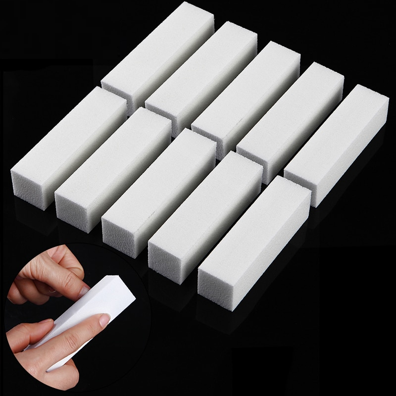 White Nail File Blocks (10 pcs) White Nail File Blocks (10 pcs)