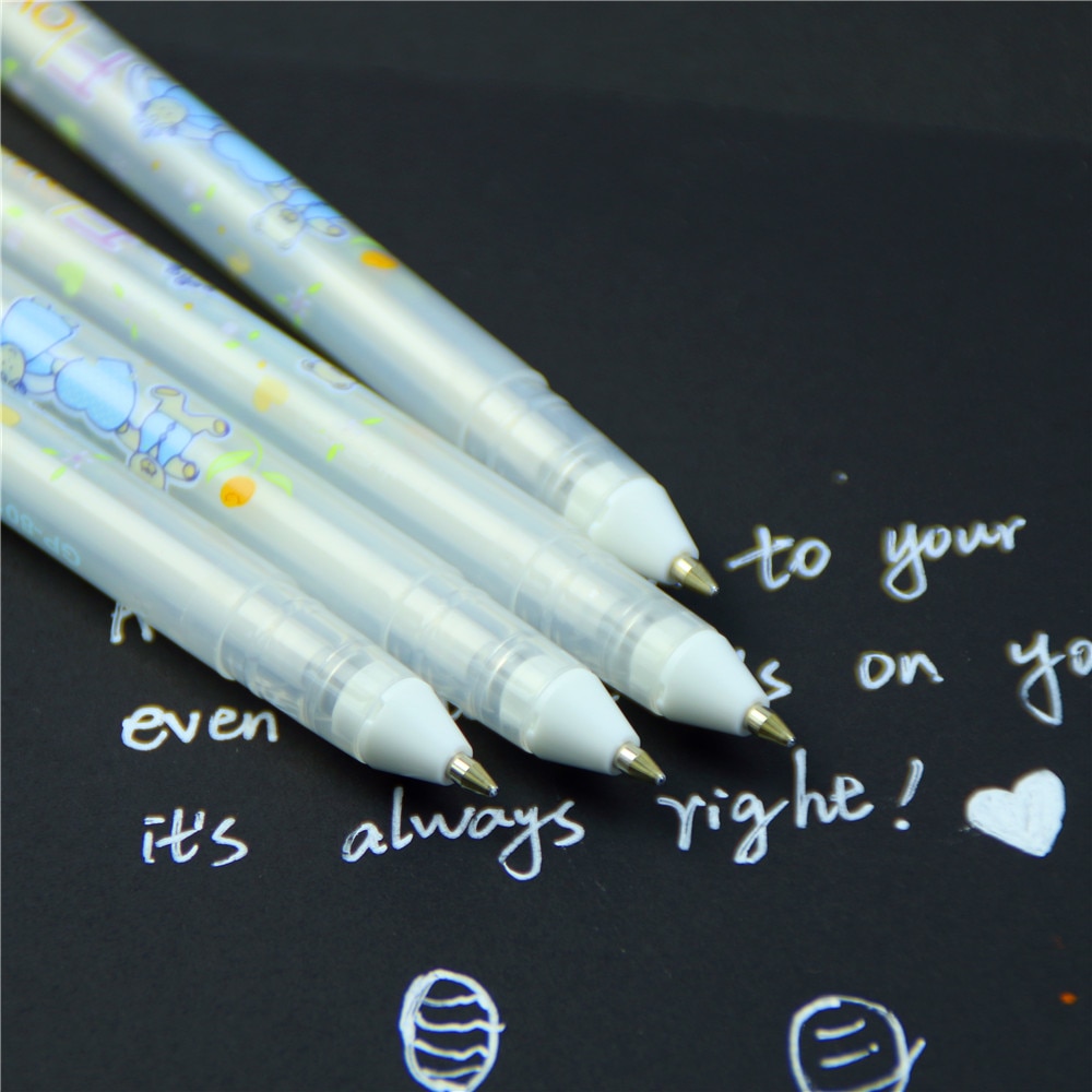 White Pen Gel Stationary Writer White Pen Gel Stationary Writer