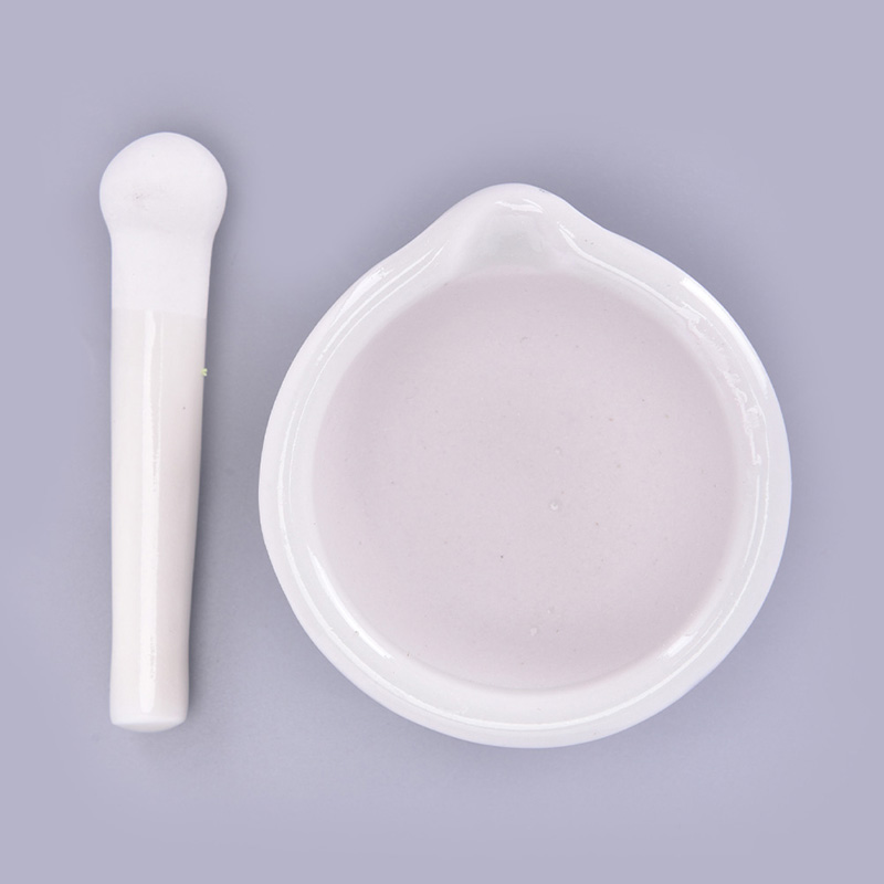 White Porcelain Mortar and Pestle Set