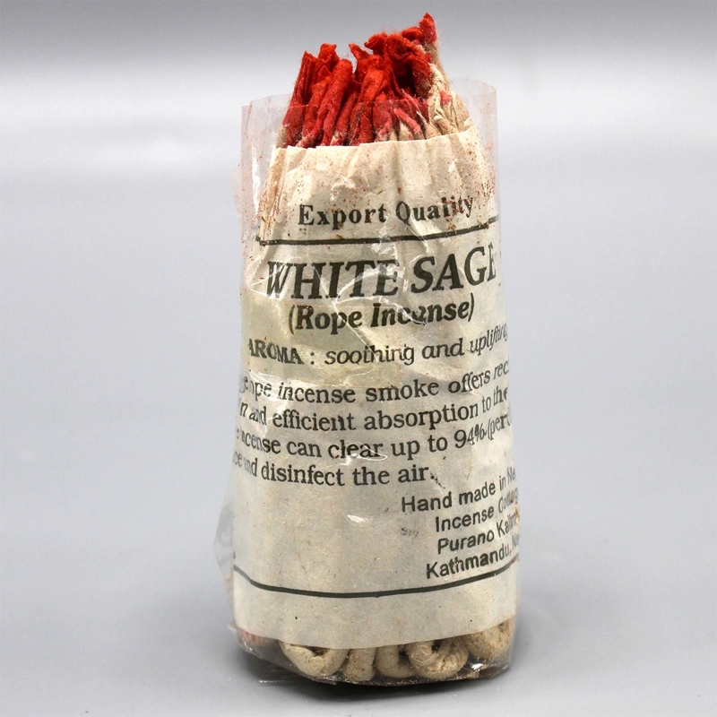White Sage Incense Rope Set (40pcs) White Sage Incense Rope Set (40pcs)