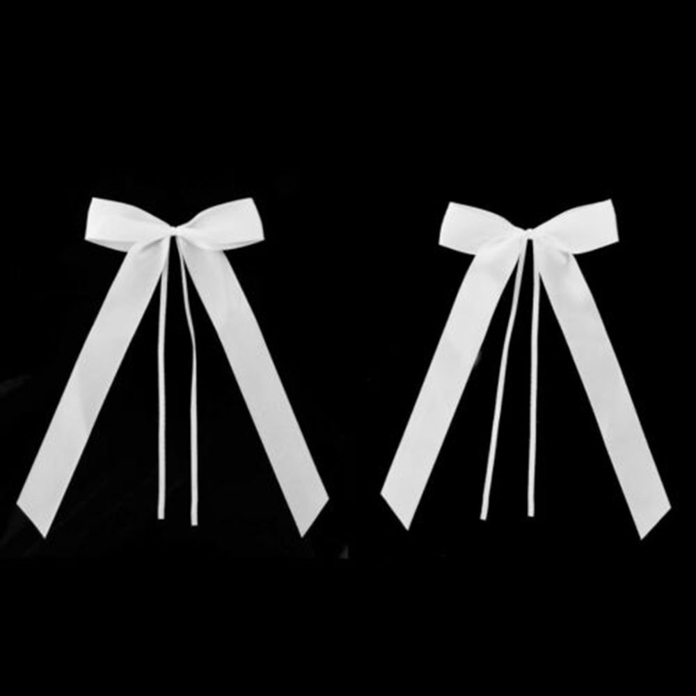 White Wedding Car Bows (50Pcs) White Wedding Car Bows (50Pcs)