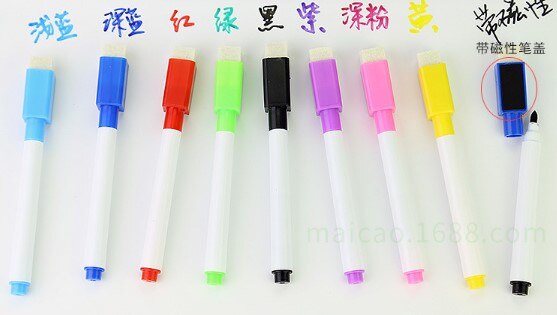 Whiteboard Pens with Magnetic Cap (8PCS) Whiteboard Pens with Magnetic Cap (8PCS)
