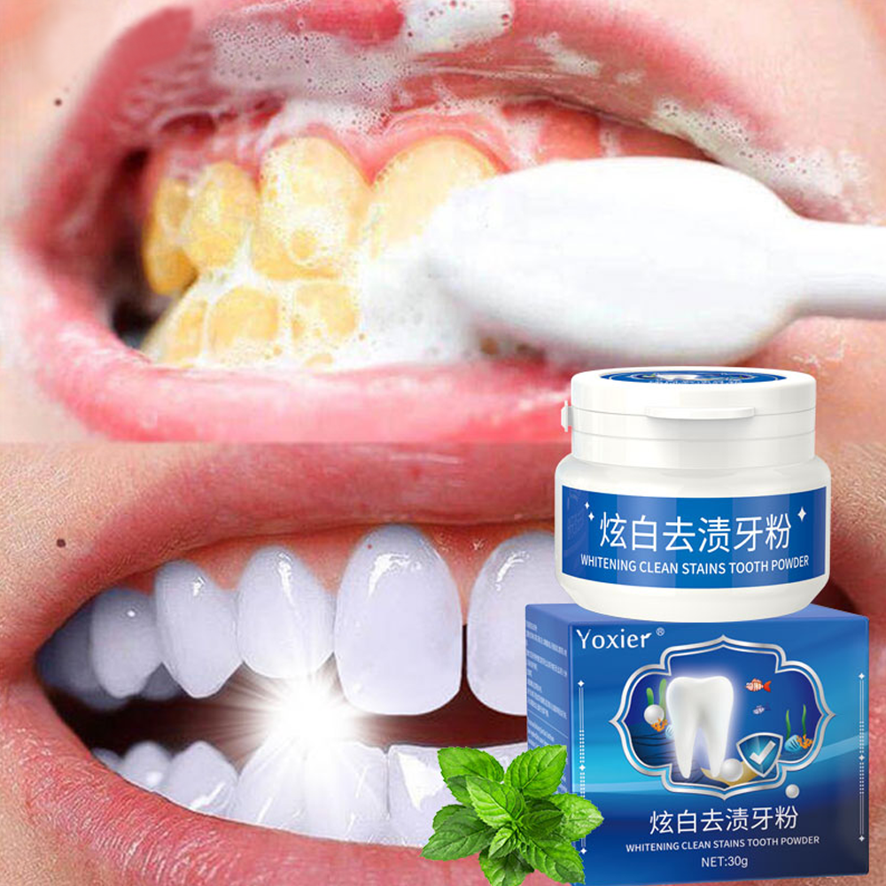 Whitening Clean Stains Tooth Powder 30g Protect Bright Teeth Oral Cleaning Fresh Breath Remove Teeth Whitening Whitening Clean Stains Tooth Powder 30g Protect Bright Teeth Oral Cleaning Fresh Breath Remove Teeth Whitening