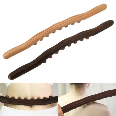 Whole Body Wooden Massage Stick