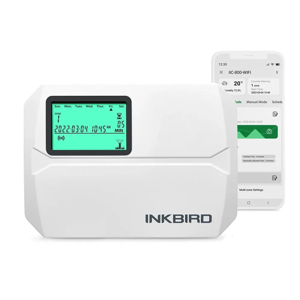 Wi-Fi Smart Sprinkler Controller Programmable 8 Zones Indoor Outdoor Irrigation Timer Seasonal Adjust&Rain Skip Free App Wi-Fi Smart Sprinkler Controller Programmable 8 Zones Indoor Outdoor Irrigation Timer Seasonal Adjust&Rain Skip Free App