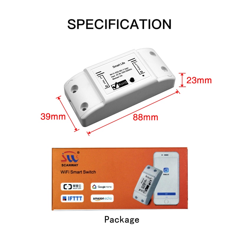 Wi-Fi Smart Switch Home Control Wi-Fi Smart Switch Home Control