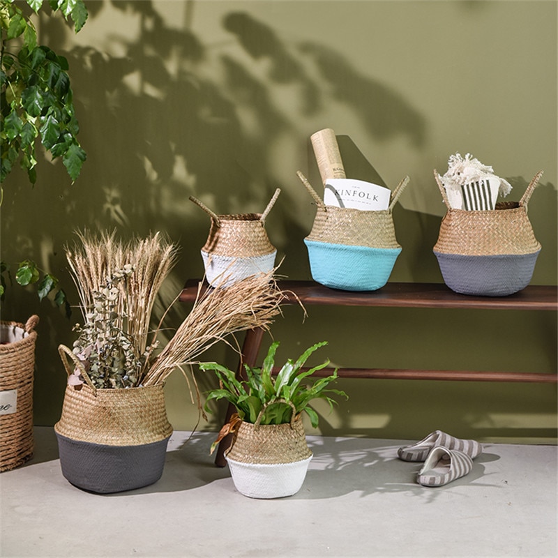 Wicker Basket Handmade Bamboo Storage Wicker Basket Handmade Bamboo Storage