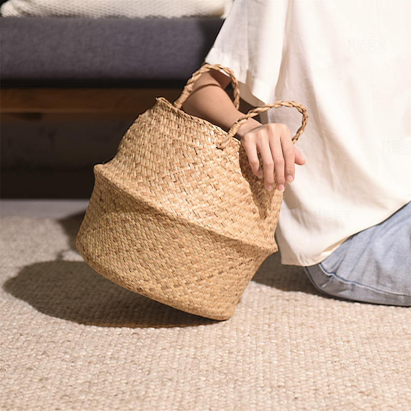 Wicker Basket Handmade Bamboo Storage Wicker Basket Handmade Bamboo Storage