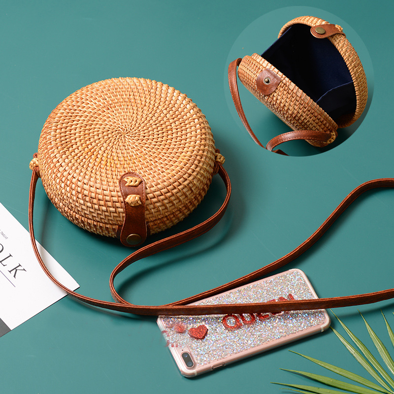 Wicker Rattan Bag Handmade Purse Wicker Rattan Bag Handmade Purse