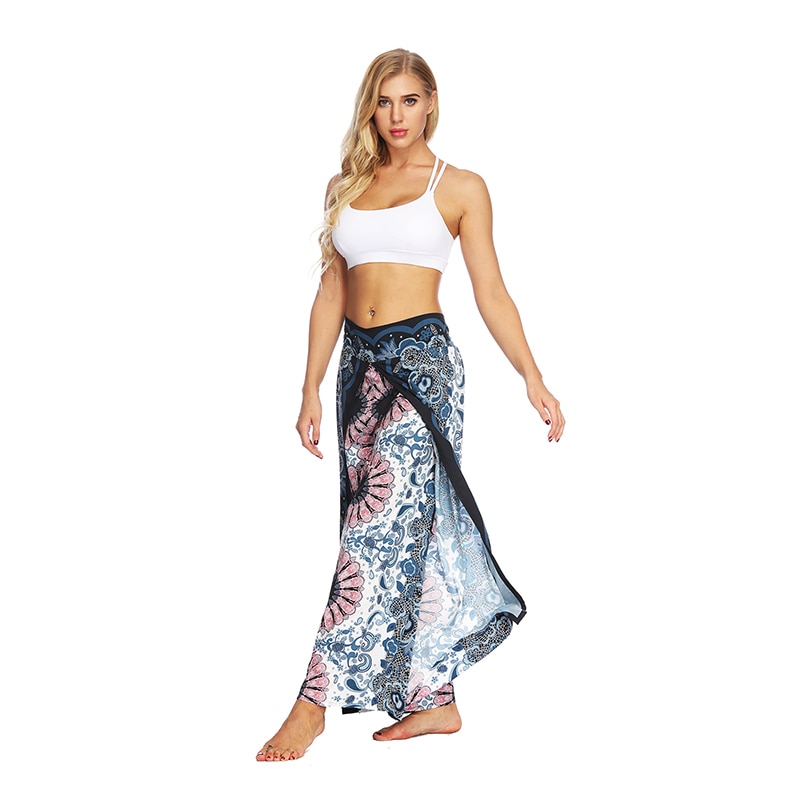 Wide Leg Yoga Pants Printed Bohemian Pants Wide Leg Yoga Pants Printed Bohemian Pants