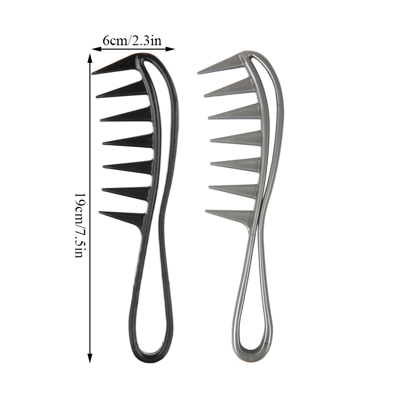 Wide Tooth Shark Plastic Comb Curly Hair Salon Hairdressing Comb Massage For Hair Styling Tool for Curl Hair Wide Tooth Shark Plastic Comb Curly Hair Salon Hairdressing Comb Massage For Hair Styling Tool for Curl Hair